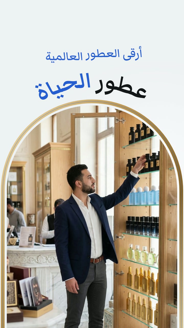 موشن جرافيك-عطور الحياة